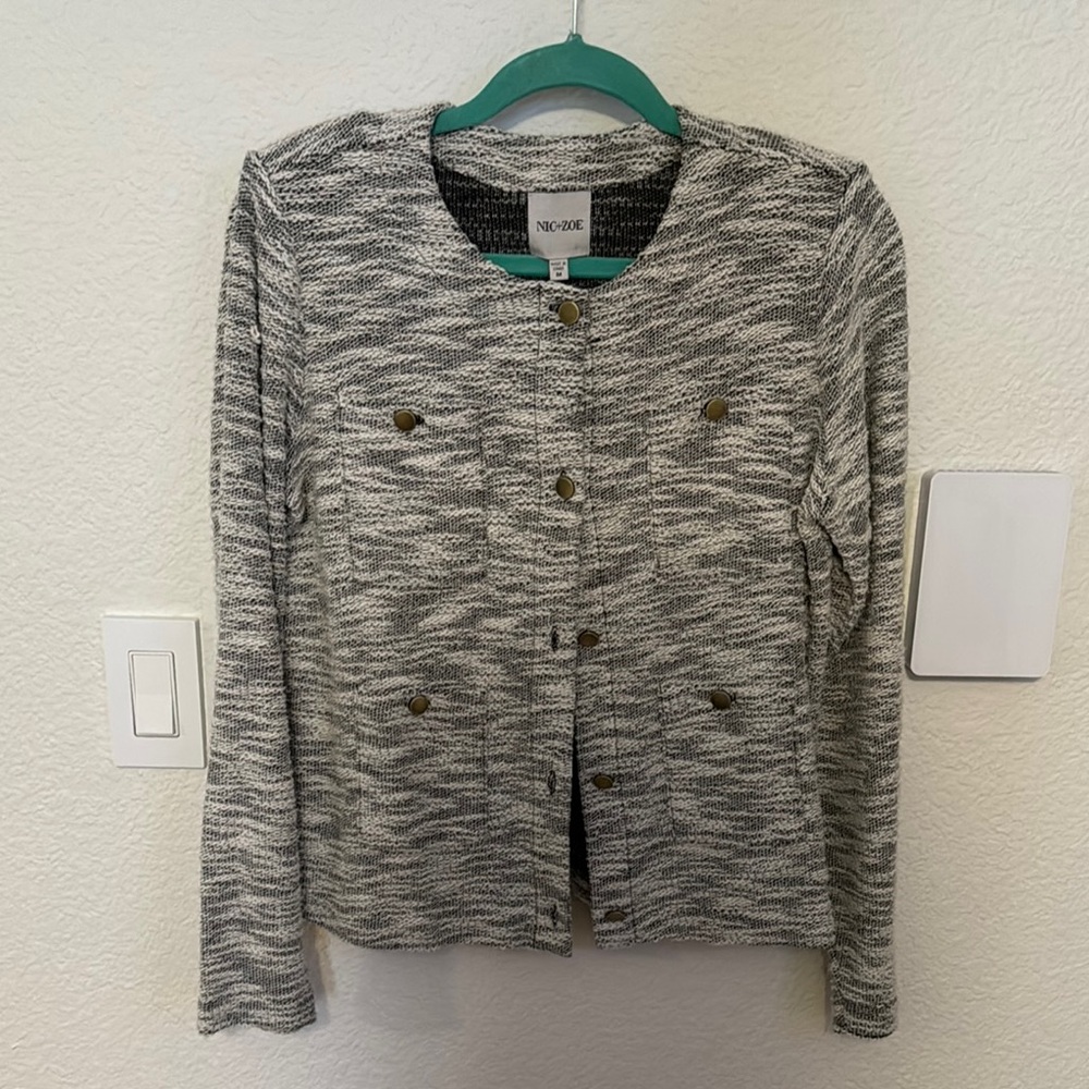 Nannette Gray Textured Blazer for Versatile Style